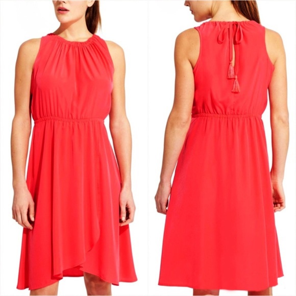 coral red dresses